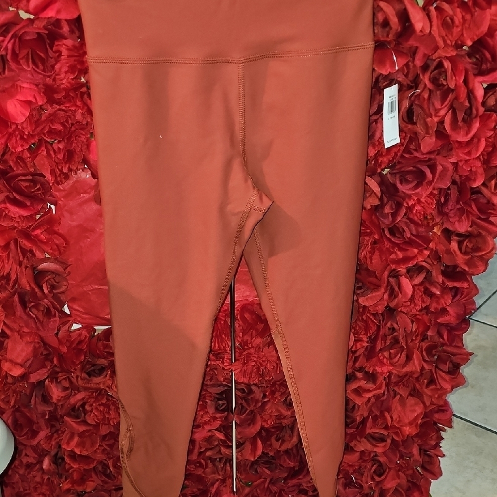 Old Navy NWT Girls Rust Leggings Size Large 10/12